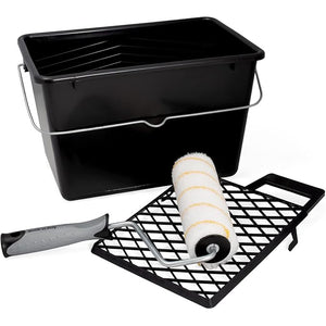 Kit secchio con coperchio rullo e rete