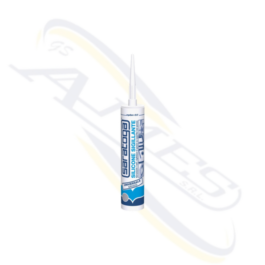 SILICONE SIGILLANTE UNIVERSALE NERO 280 ML SARATOGA