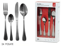 Set Posate 24 Pezzi – Bluma Shiny