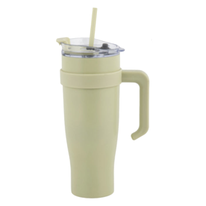 BORRACCIA TUMBLER TERMICA Travel Mug in Acciaio Inox COLORE: VERDE CHIARO