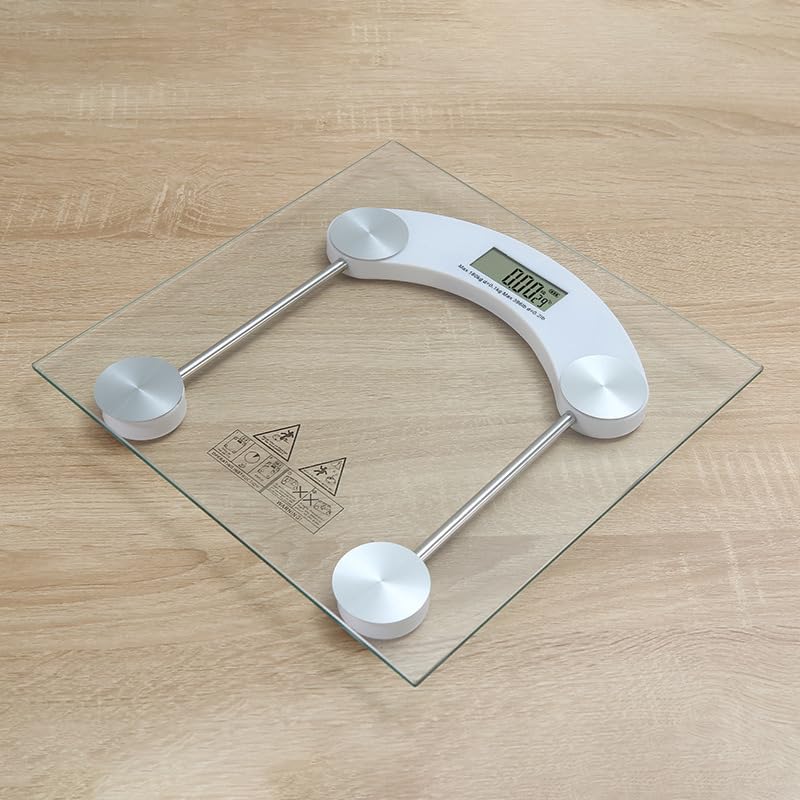 Bilancia Pesapersone Digitale Vetro Trasparente