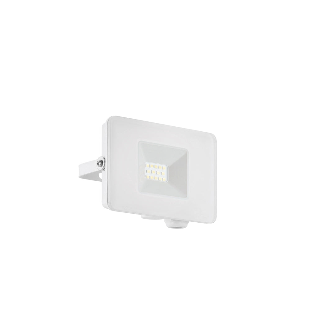 Faretto Esterno Moderno Faedo 3 Alluminio Bianco Led H8Cm