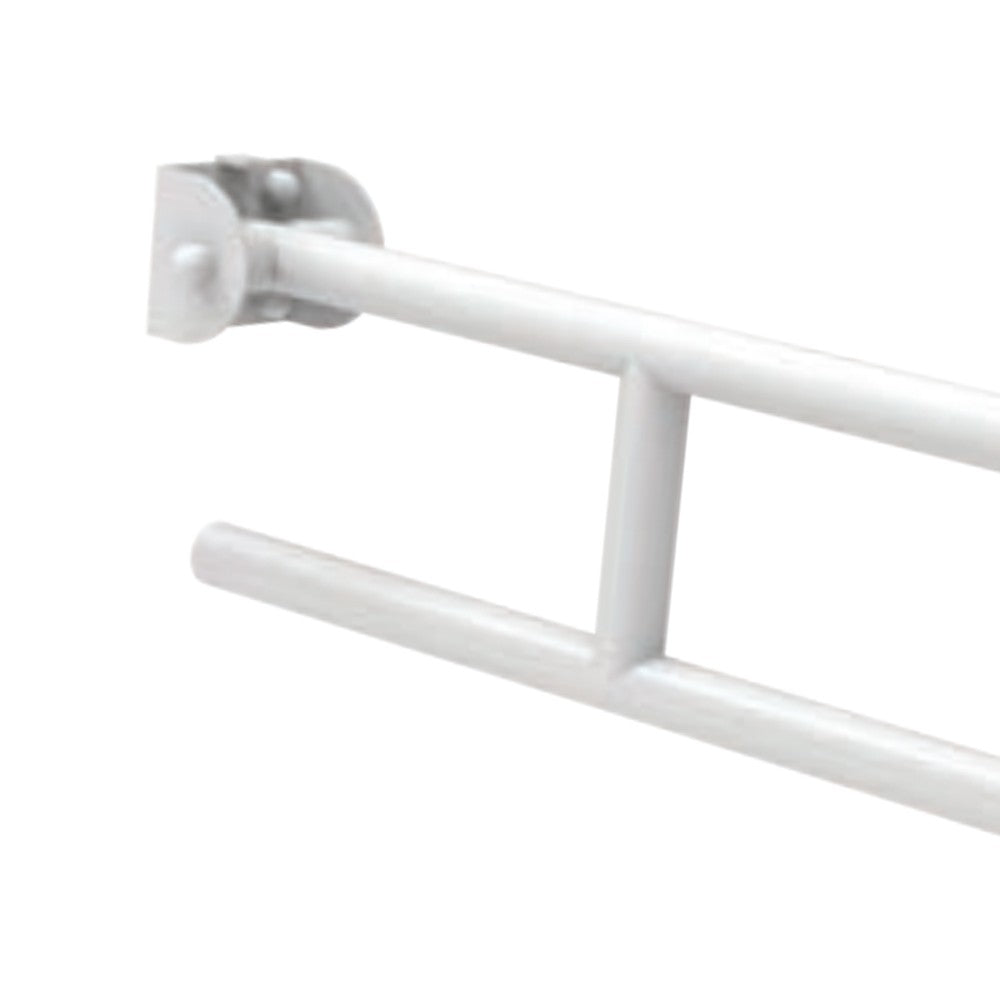 Maniglione barra ribaltabile da cm 60 con porta rotolo