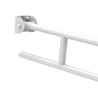 Maniglione barra ribaltabile da cm 60 con porta rotolo