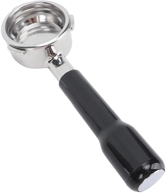 Contenitore per caffè 58mm - Progettato senza fondo - Realizzato in acciaio inossidabile - Adatto per macchina del caffè - Sostenibile - Facile da pulire - Portafiltro