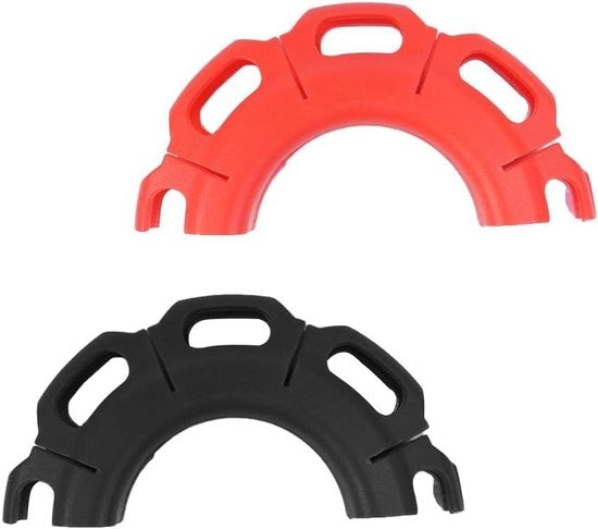 Impianto di fissaggio isolante per catena - set di catene di sicurezza per 3/4" catene - riduzione del rumore del catena - protezione del paraurti per auto, SUV e fuoristrada