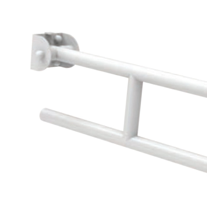 Maniglione barra ribaltabile cm 80 con porta rotolo