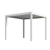 PERGOLA BIOCLIMATICA 400X400XH250CM BIANCA.