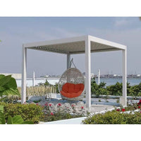 PERGOLA BIOCLIMATICA 300X400XH250CM BIANCA.