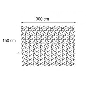 SIEPE ARTIFICIALE IVY 150X300CM VERDE
