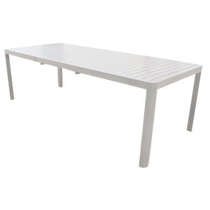 TAVOLO TELEX 200-300X100XH75CM BIANCO.