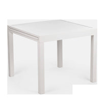 TAVOLO DOUBLE 135-270X90XH75CM BIANCO.