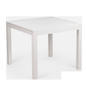 TAVOLO DOUBLE 135-270X90XH75CM BIANCO.