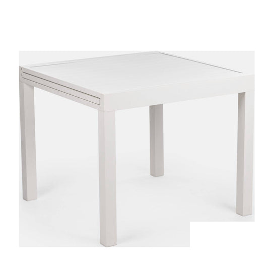 TAVOLO DOUBLE 135-270X90XH75CM BIANCO.