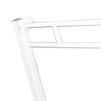 Maniglione barra ribaltabile bianco su colonna