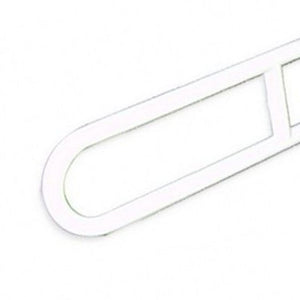 Maniglione barra ribaltabile bianco su colonna