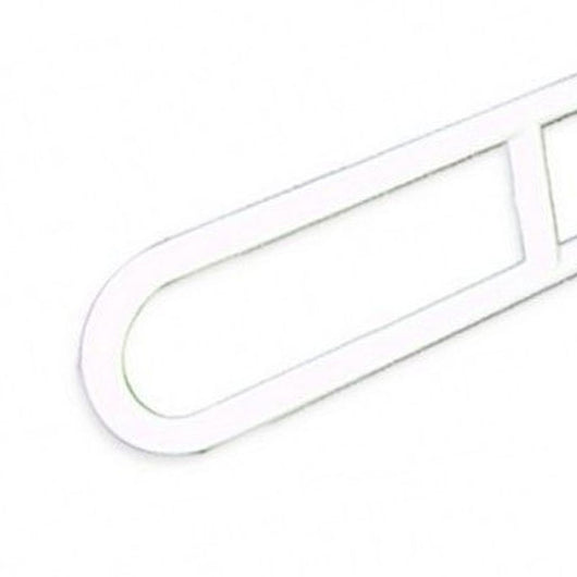 Maniglione barra ribaltabile bianco su colonna