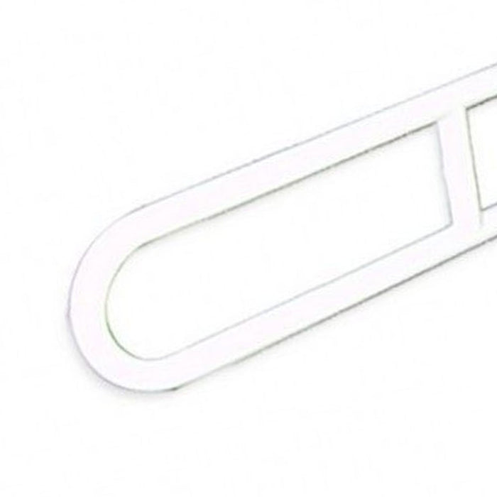 Maniglione barra ribaltabile bianco su colonna