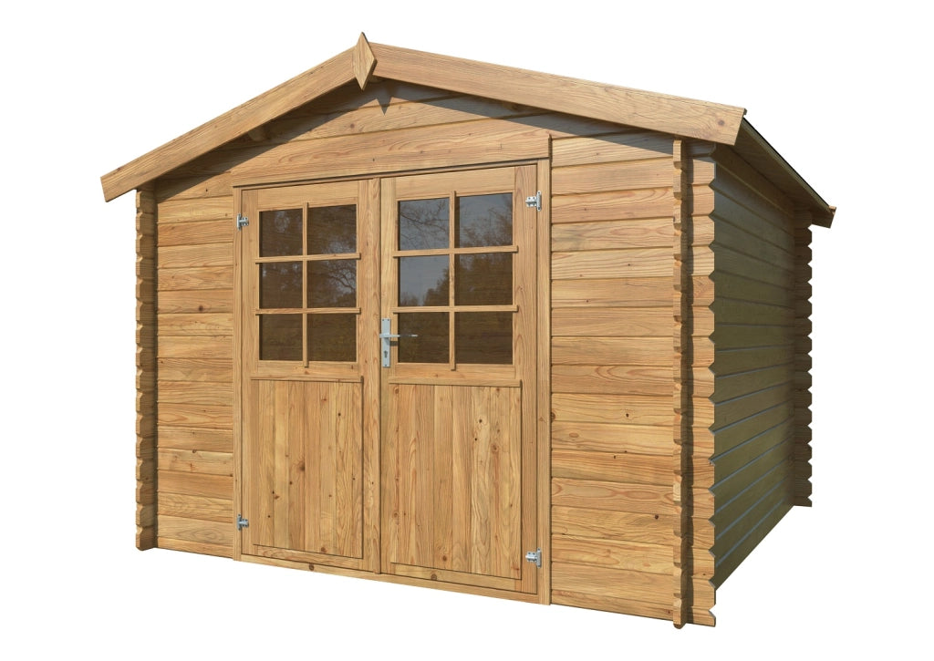 Casetta in legno impregnato Rita 296x296 cm