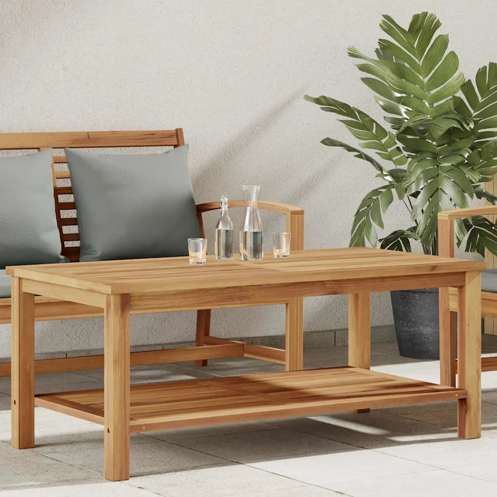 Tavolino da salotto con archiviazione Marrone 110 x 55 x 45 cm 42002310