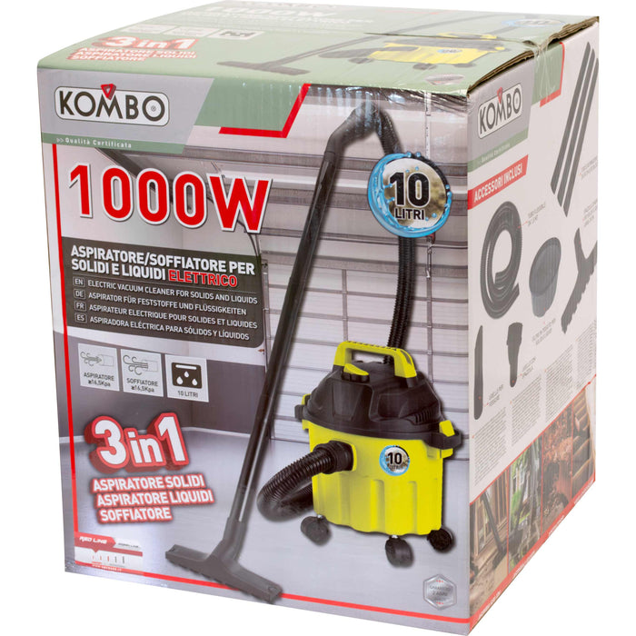 Aspiratore Solidi e Liquidi 10Lt