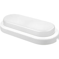 PLAFONIERA OBLO LED OVALE 12W 960LM 4000°K DIMENSIONI 230X104X42MM IP54 A+