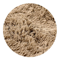 AIO FACTORY 80x120 cm TAPPETO PELOSO ANTISCIVOLO Beige - Tappeto morbido per la casa