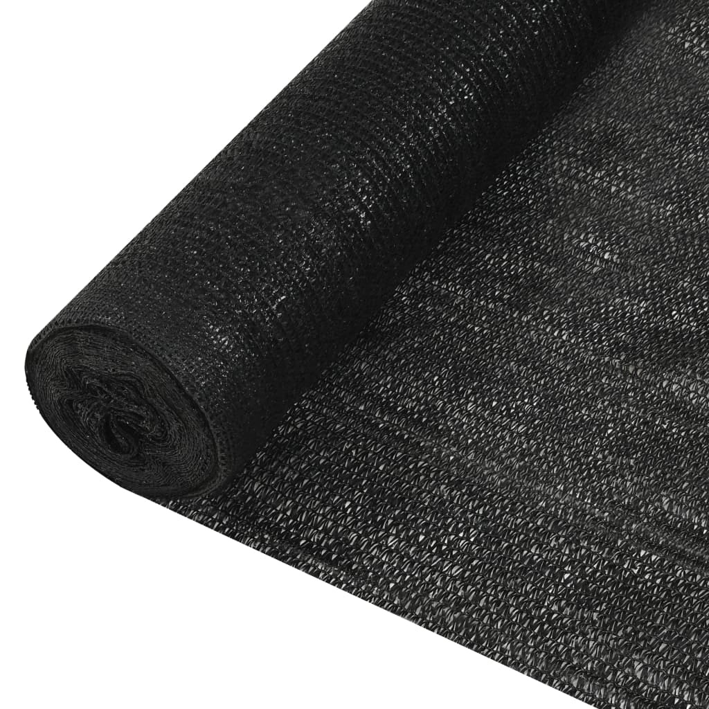 Rete frangivista nera 2x10 m HDPE 150 g/m² 02_0007894