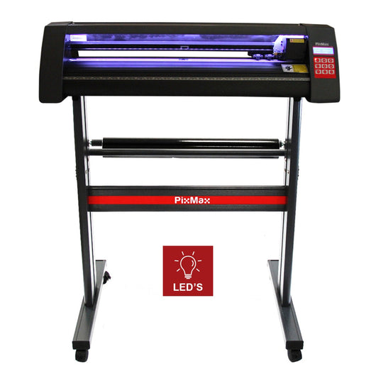 PixMax 72cm LED Vinyl Cutter - Tracciatore, tagliatore, creatore di magliette, creatore di adesivi, personalizzatore [Supporto e copertura protettiva inclusi].