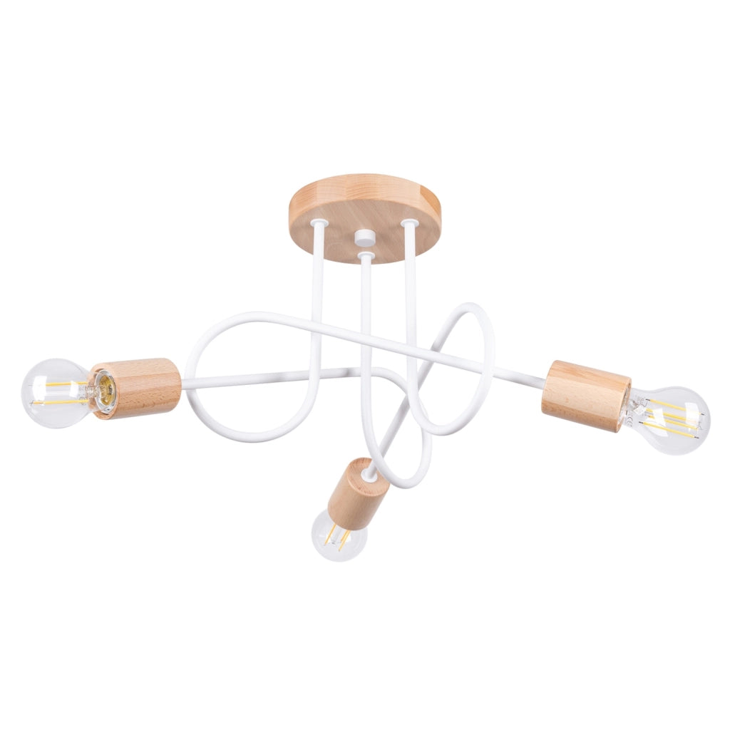 Lampadario EMBER 3 bianco