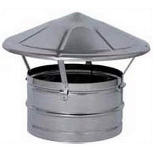 Europrofil fumaiolo comignolo acciaio attacco maschio tondo d. c