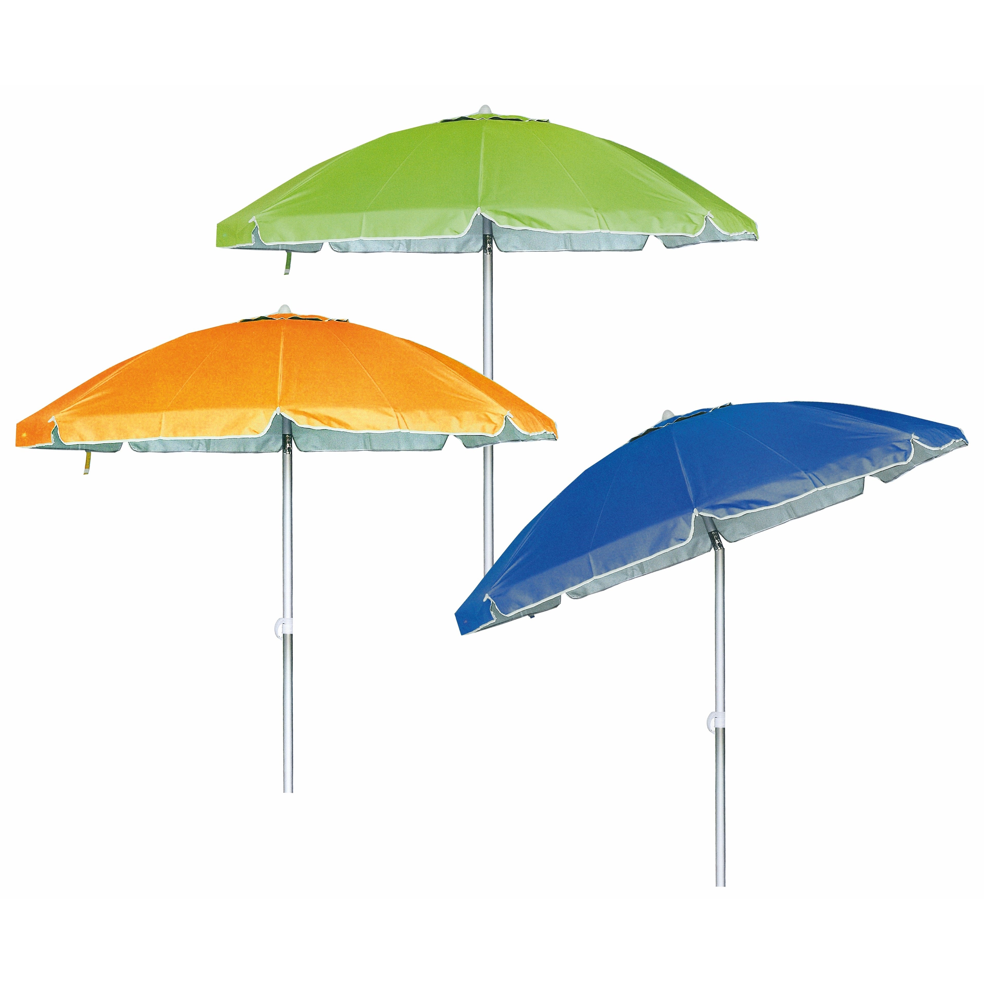 OMBRELLONE DA SPIAGGIA D. 240CM IN ALLUMINIO 32MM