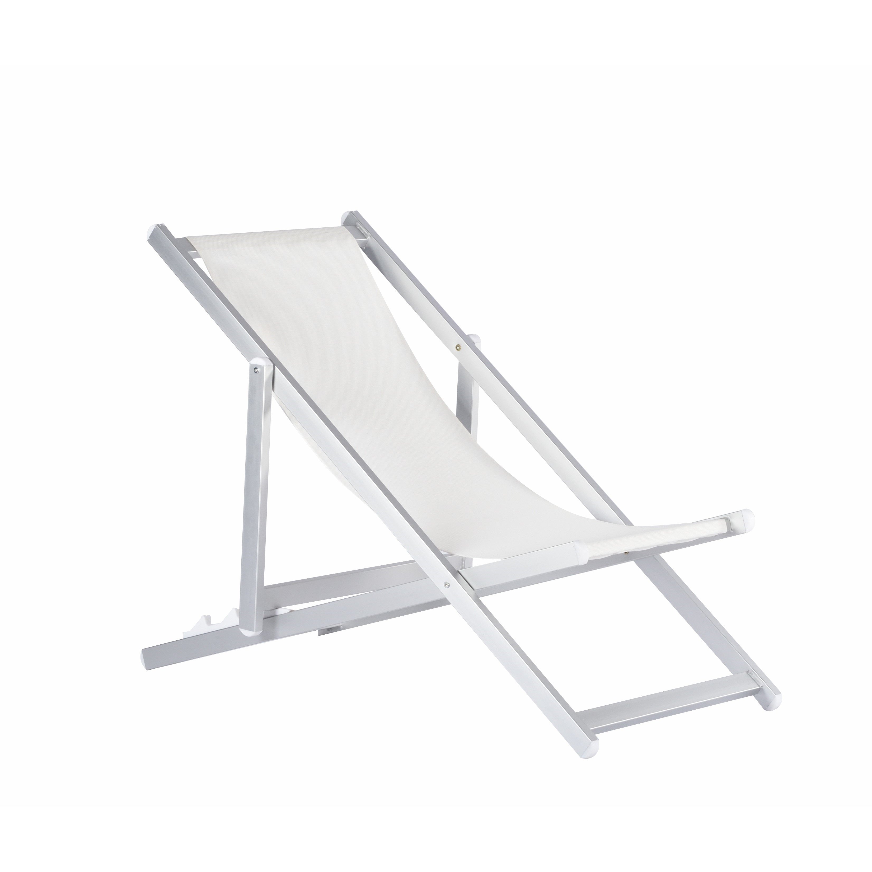 SDRAIO 98X68XH106CM BIANCO E ALLUMINIO 40X20MM