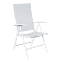 SEDIA RELAX MARRY 64X54XH107CM BIANCA