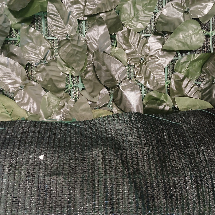 SIEPE ARTIFICIALE LAURO 100X300CM VERDE CON RETE