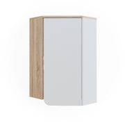 Vicco Pensile angolare Sonoma/Bianco 42.4 x 75 cm
