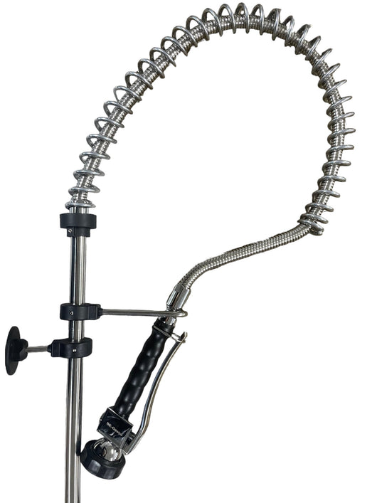 Rubinetto alto per cucina professionale doppia uscita