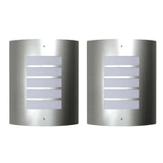 AppliquÃ¨ moderni in acciaio inox per esterni ed interni, 2 cod mxl 75281