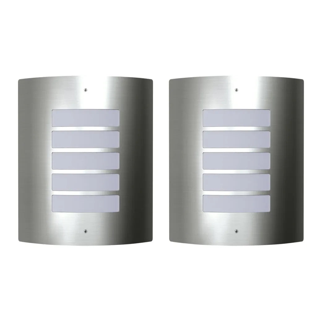 AppliquÃ¨ moderni in acciaio inox per esterni ed interni, 2 cod mxl 75281