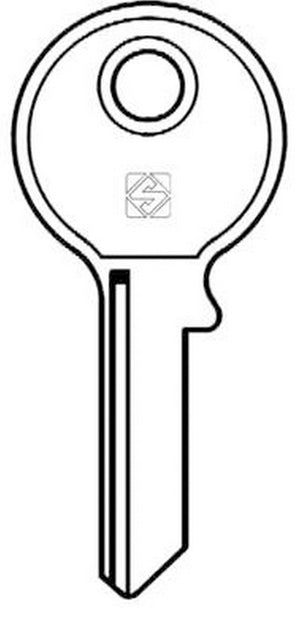 chiavi silca art. gl17r gr. 4/1 cod:ferx.26667