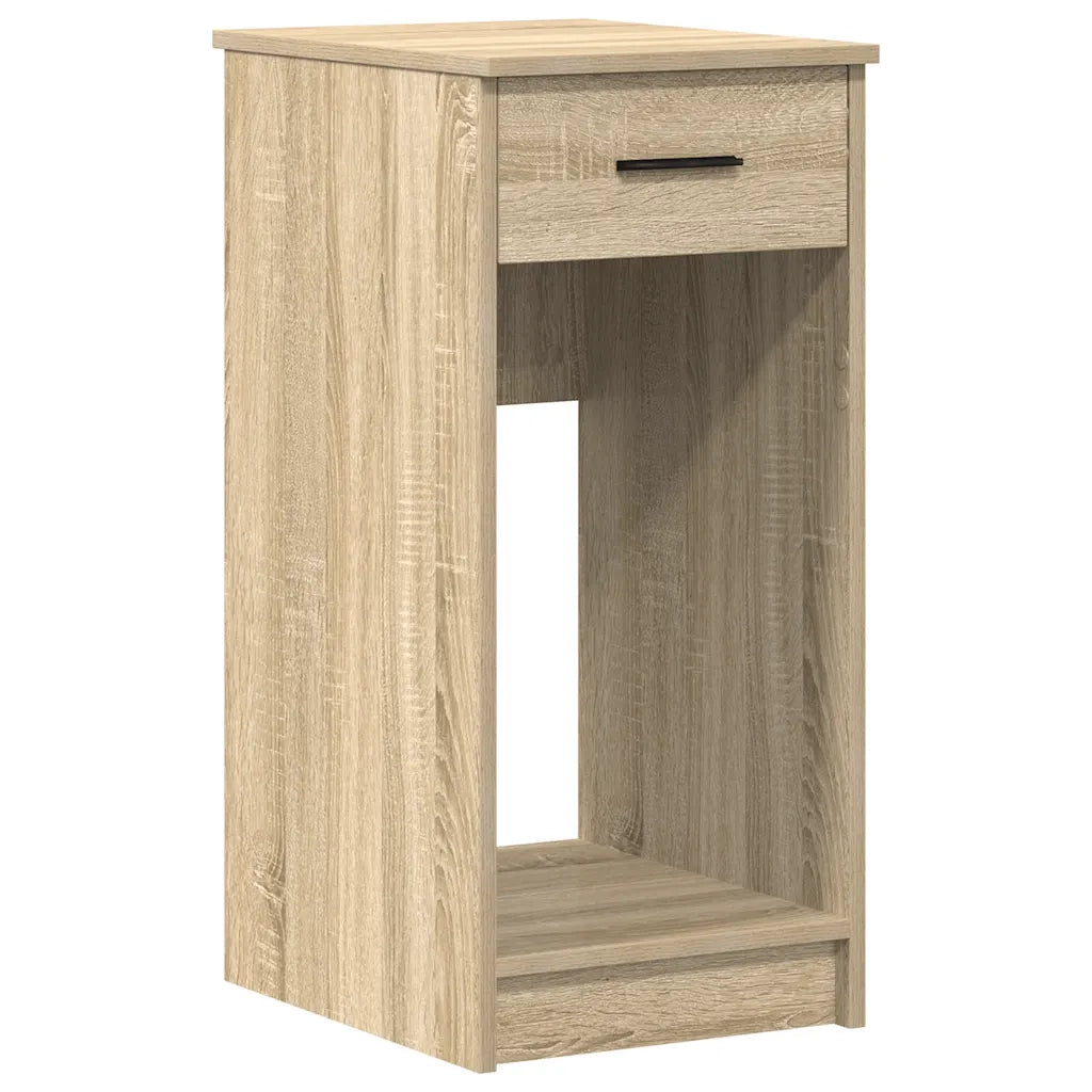 Supporto per Computer a Torre con Cassetto Rovere 35x45x77 cm CFW6184859