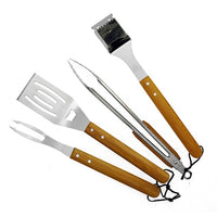 SET 4 ACCESSORI BBQ CON GREMBIULE.