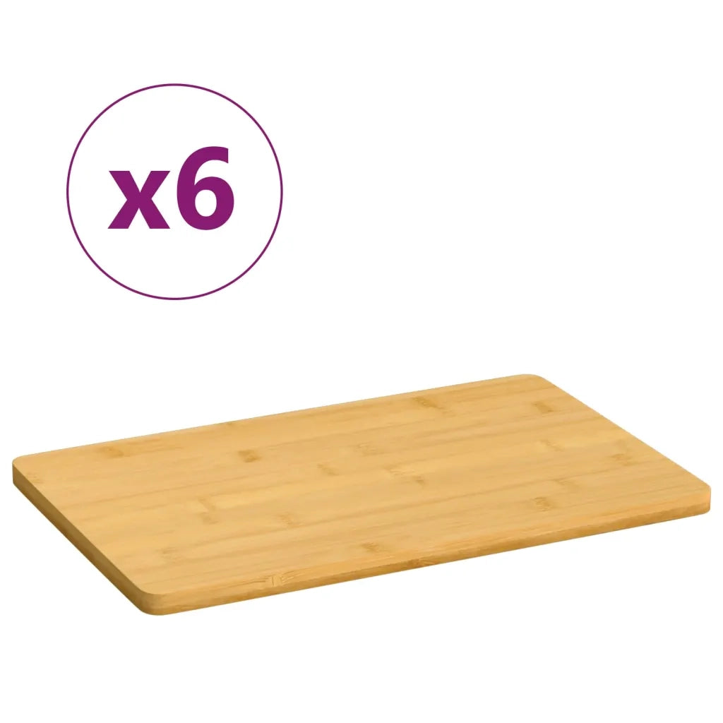 Piatti per Colazione 6 pz 22x14x0,8 cm in BambÃ¹cod mxl 70282