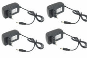 4 Alimentatori alimentatore stabilizzato trasformatore 220V telecamere 12V 2A 4P