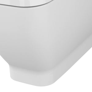 Vaso a pavimento filo muro con scarico a parete in ceramica - Serie Shift