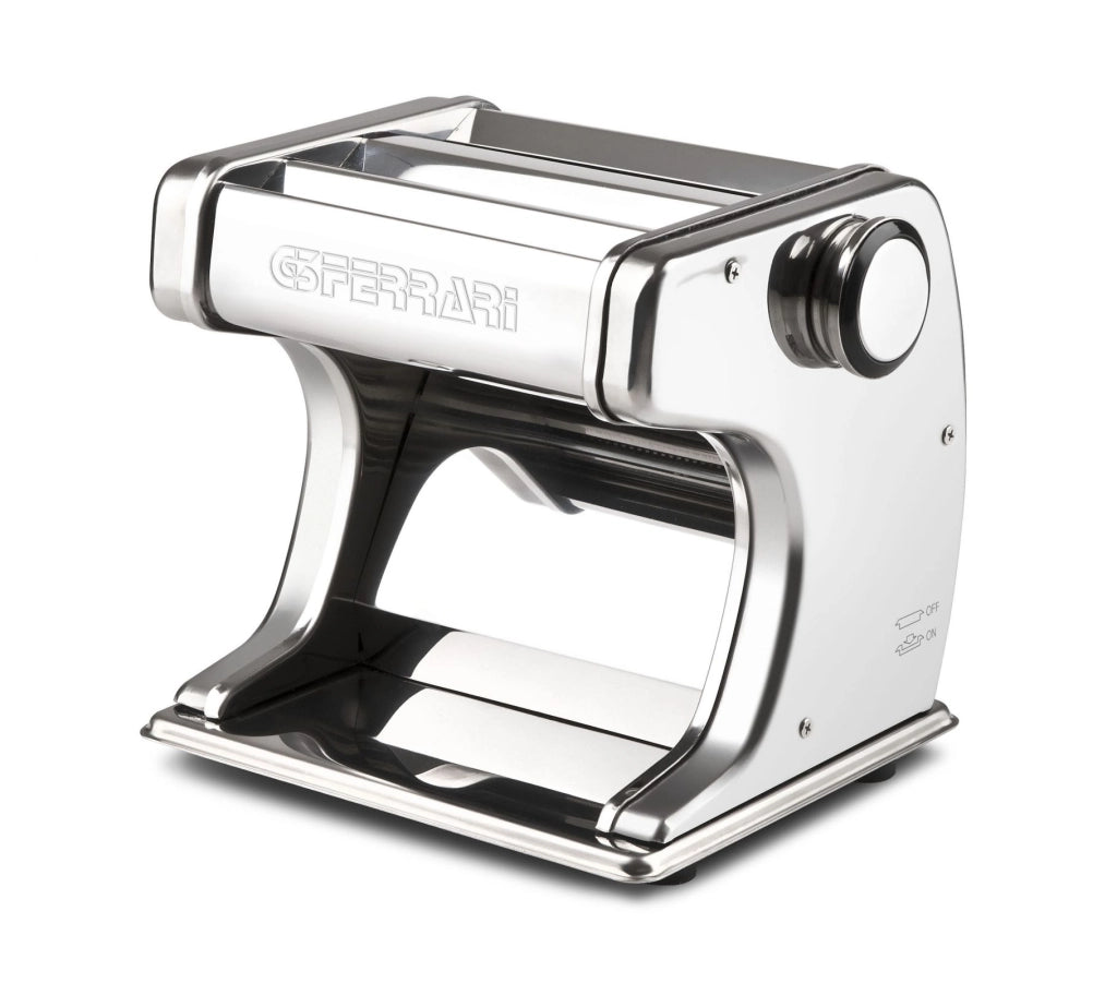 G3 ferrari g20125 sfoglia prof macchina per la pasta motorizzata, 70 w, rulli 18 cm, 7 livelli spessore, 3 formati di pasta, corpo e rulli in acciaio inox