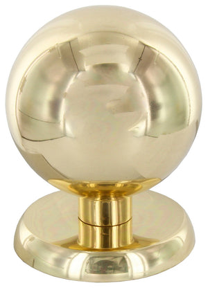 pomolo in ottone a sfera diametro mm. 70 cod:ferx.26689