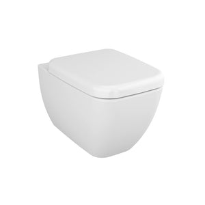 Vaso sospeso con scarico a parete in ceramica - Serie Shift