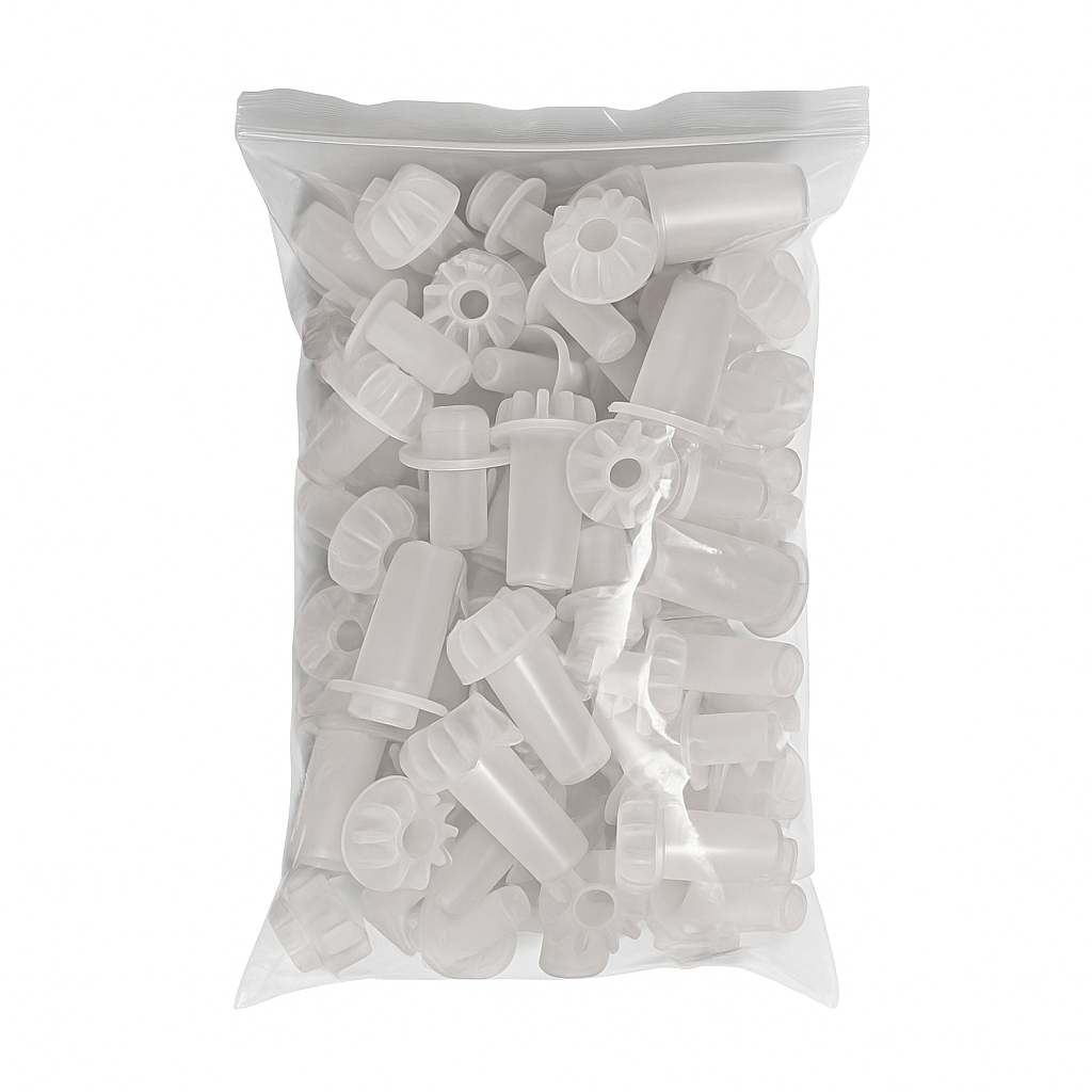 100 Tappi Plastica per Spumante | Alta Tenuta Riutilizzabili – Lemag SRL