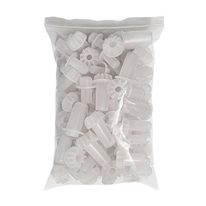 100 Tappi Plastica per Spumante | Alta Tenuta Riutilizzabili – Lemag SRL